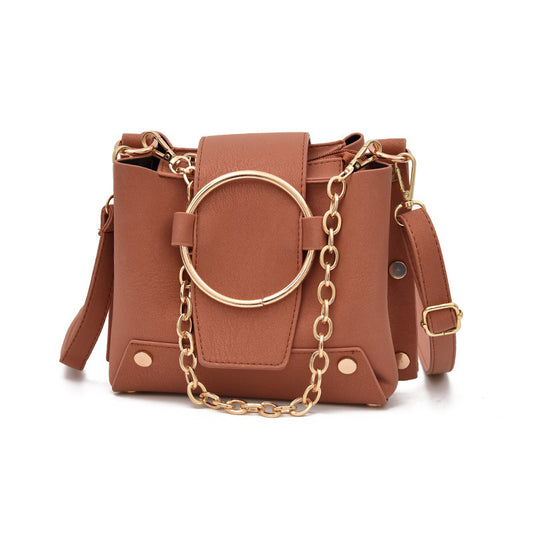 New Style Ring Rivet Handbag Retro Small Bag