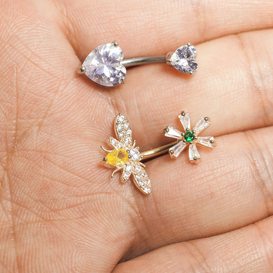 Melissa Belly Button Ring Belly Button Piercing Jewelry